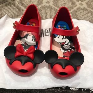 Mini Melissa Ultragirl Disney Mary Jane - Size 7